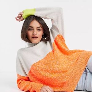 French Connection JOELLE COLR BLOCK
HIGH NECK JUMPER